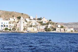 Villa Annika Symi Bagian luar foto